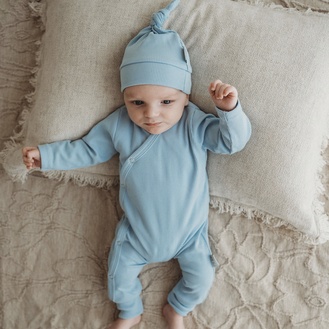 Boxpakje Small Rib - Baby Blue