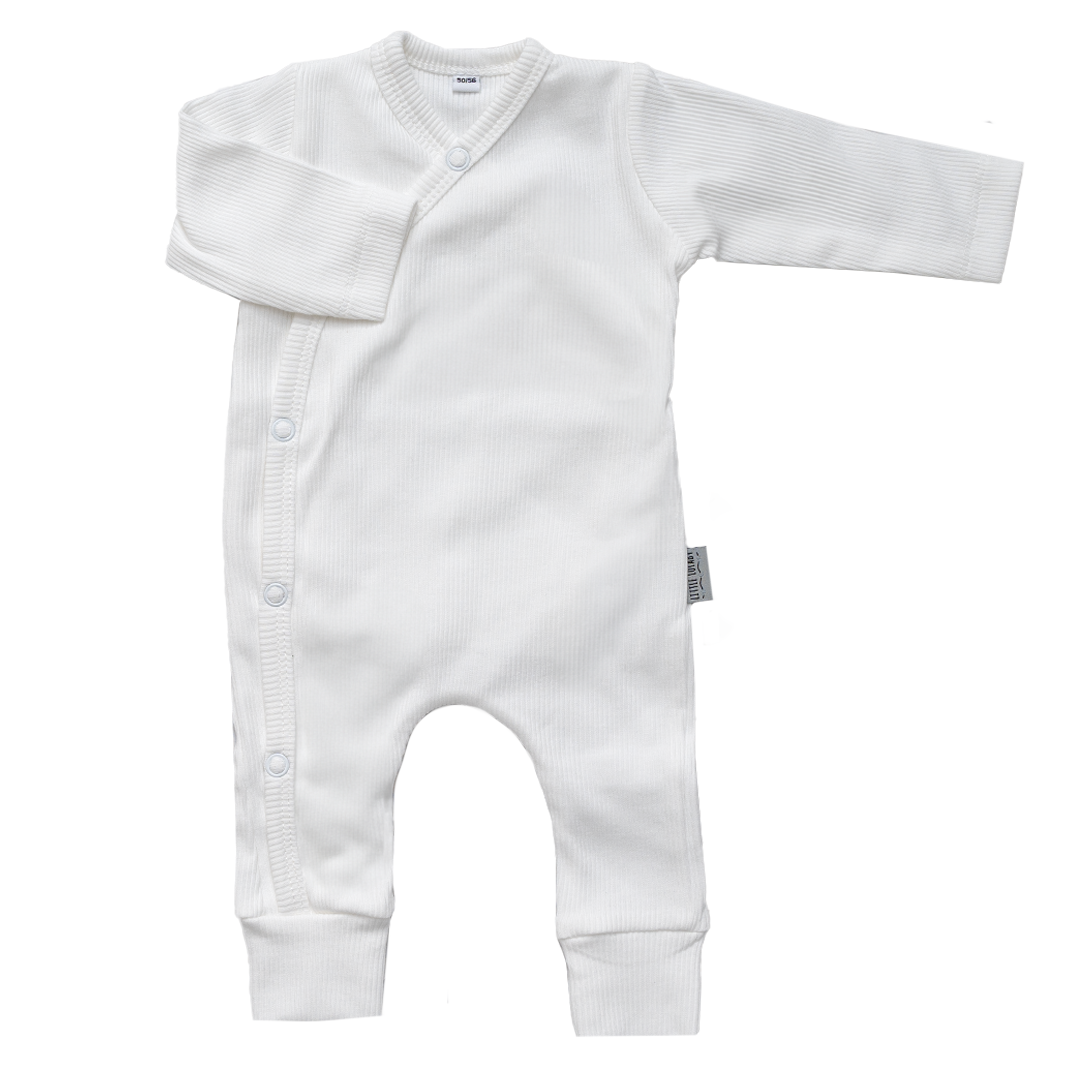 Boxpakje Small Rib - Ecru