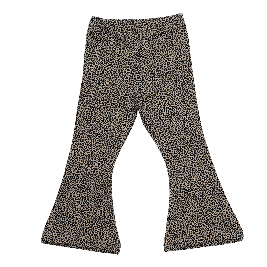 Flared Legging Leopard - Sand