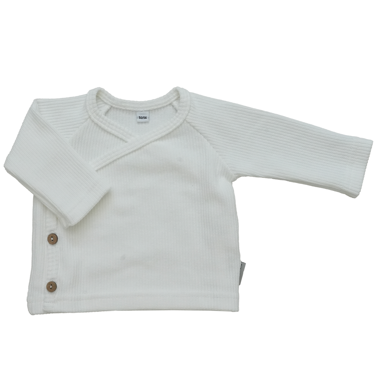 Overslagshirt Gebreid - Ecru