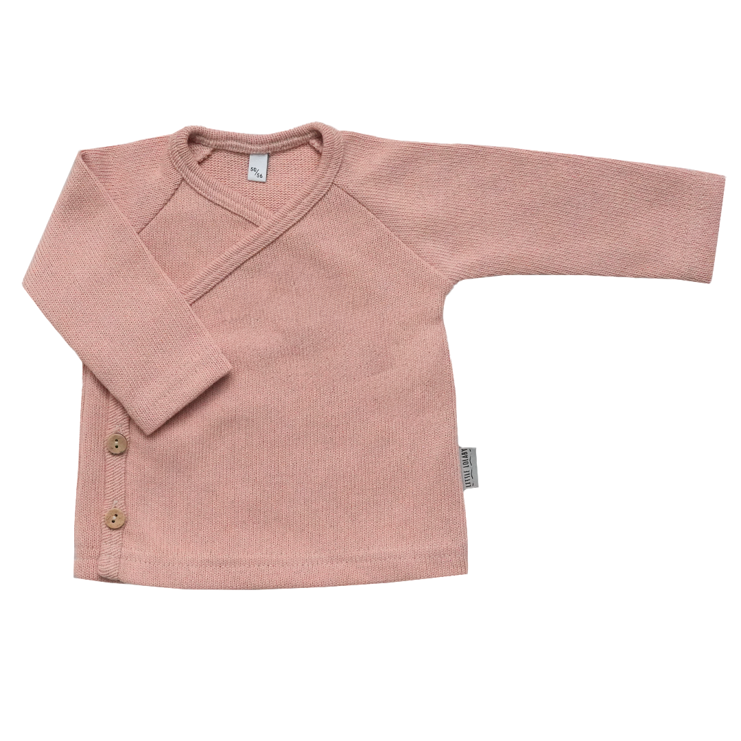 Overslagshirt Fijn Gebreid - Roze