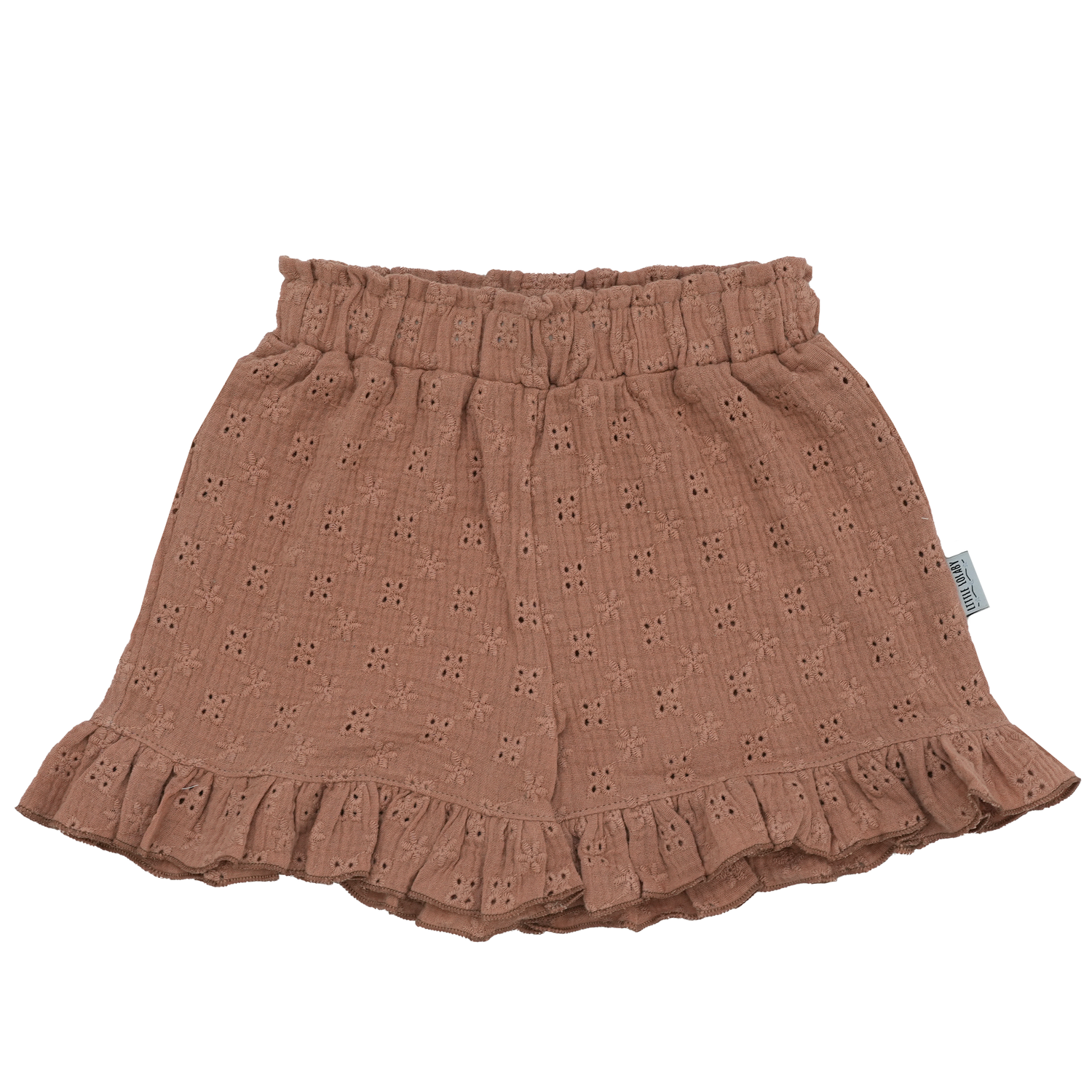 Short Embroidery - Peach