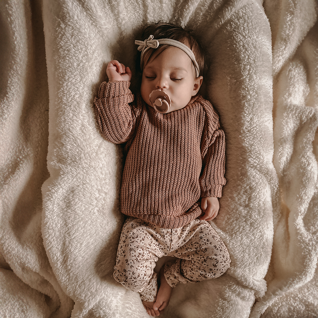 Sweater Knit - Peach