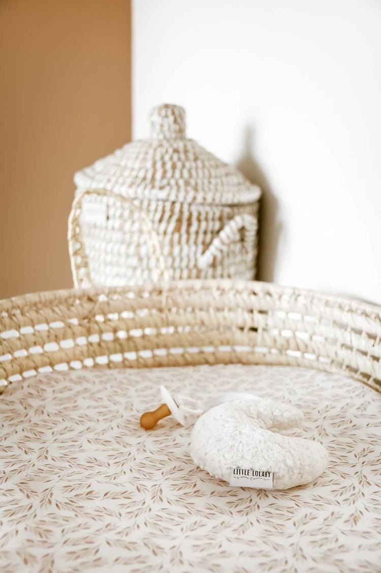 Speendoek Maan Teddy - Ecru