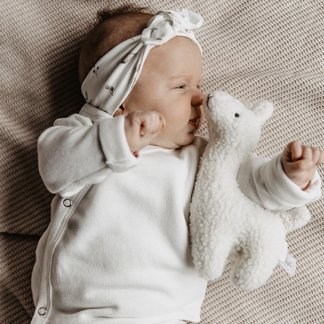 Overslagshirt Fijn Gebreid - Ecru