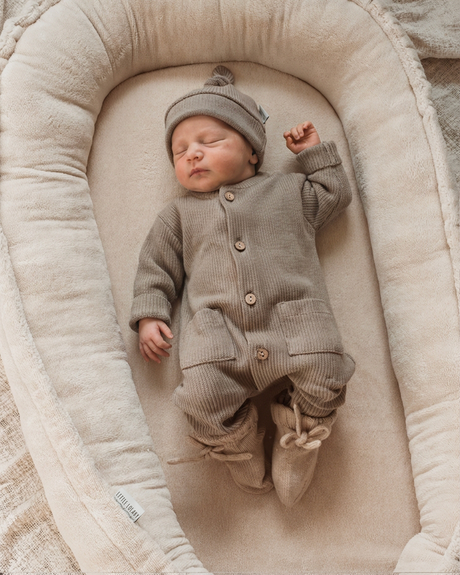 Boxpakje Gebreid - Taupe