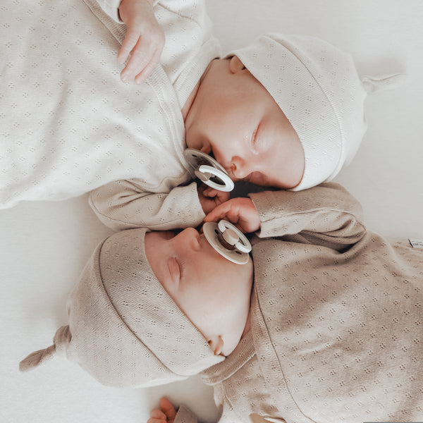 Knoopmuts Pointelle Sand